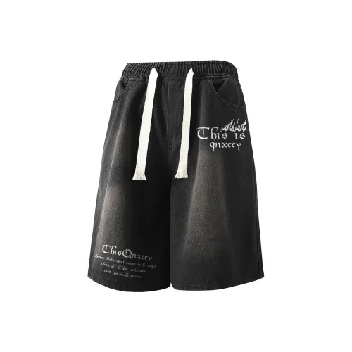 Qnxeey Унисекс Джинсовые Шорты