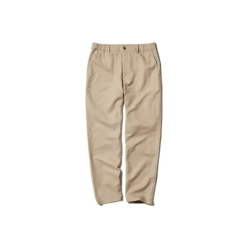 UNIQLO Повседневные брюки Мужские Темно-бежевые