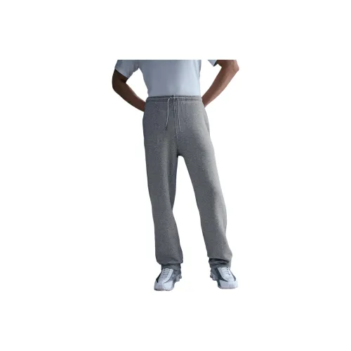 nike Club Futura Повседневные брюки Мужские Темно-серый Светло-дымчатый серый Белый