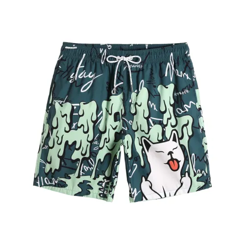 GAILANG Зеленые Мужские Пляжные Шорты