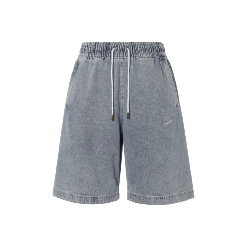 Nike ALUMNI Джинсовые шорты Мужские Светло-синие