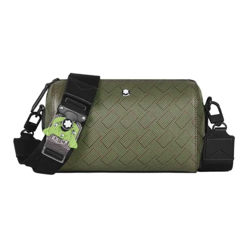 MONTBLANC Stylish 3,0 Корова Крупнозернистая текстура Сумка через плечо Мини Мужская Лимонная