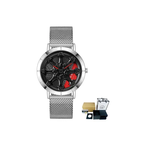 Sanda Wheel Collection Кварцевый механизм Сплав Ремешок Часы Мужские Часы С Открытым Механизмом