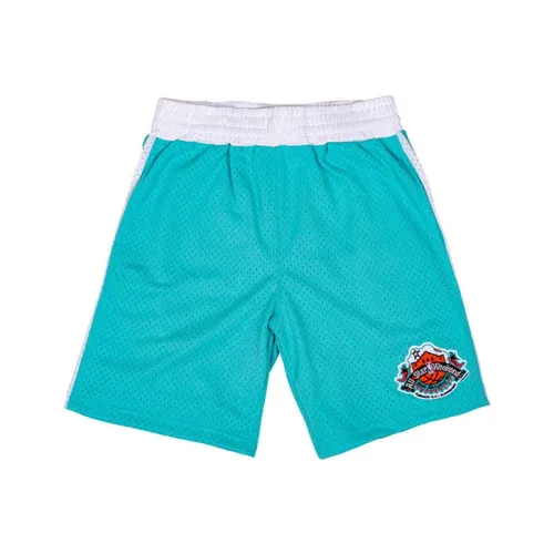 MITCHELL NESS Баскетбольные шорты Унисекс Синий Зеленый