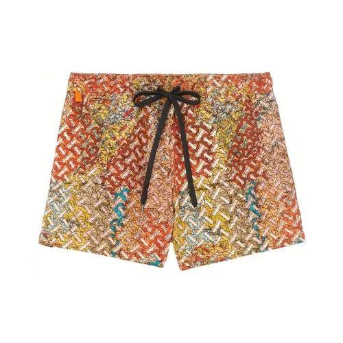 Burberry Пляжные шорты Мужские Многоцветные