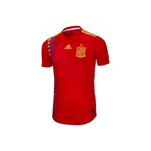 Adidas Red Men's Football Jersey Adidas Красный Мужской Футбольный Джерси