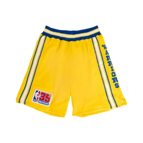 MITCHELL NESS X NBA Баскетбольные шорты Мужские Желтые