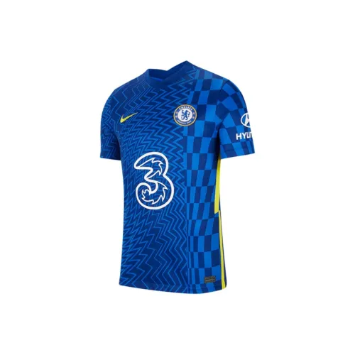 Nike Синий Мужской Футбольный Джерси