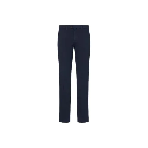 Corneliani Темно-синие мужские повседневные брюки