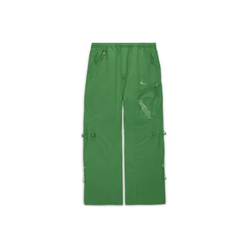Nike X Off Белые Повседневные Штаны Версия для США Унисекс Зеленый