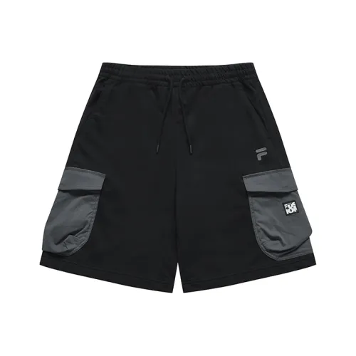 FILA FUSION Повседневные шорты Мужские Глубокий черный