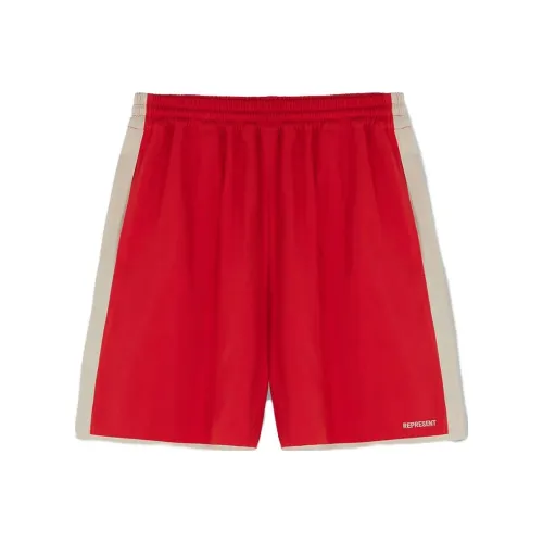 REPRESENT Red Men's Casual Shorts REPRESENT Красные Мужские Повседневные Шорты