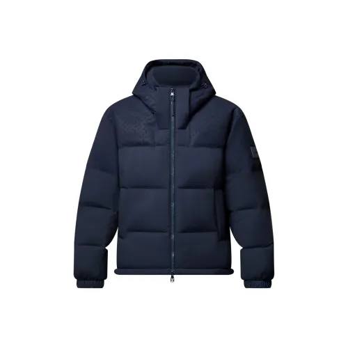 LOUIS VUITTON Хлопковый пуховик Мужской Синий