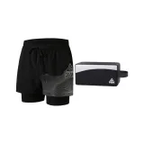 Черно-серебро + Сумка для плавания