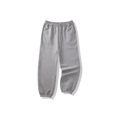 SHANTREE Серые Унисекс Повседневные Брюки