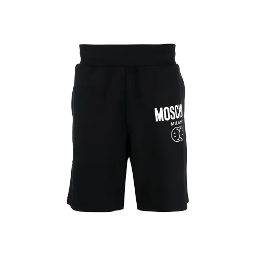MOSCHINO Черные Мужские Повседневные Шорты