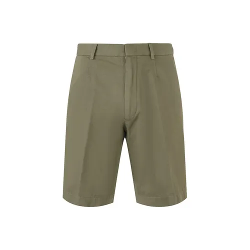 Ermenegildo Zegna Olive Green Мужские Повседневные Шорты