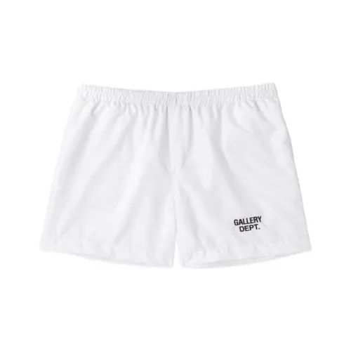 Gallery Dept. White Men's Casual Shorts Gallery Dept. Белые Мужские Повседневные Шорты