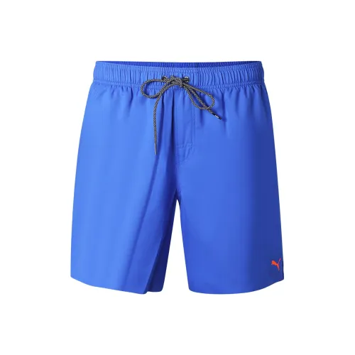 PUMA Blue Men's Beach Shorts PUMA Синий Мужские Пляжные Шорты