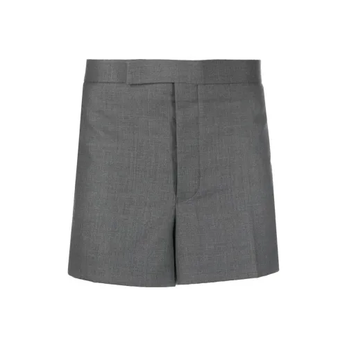 THOM BROWNE Серые Мужские Повседневные Шорты