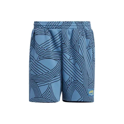 Adidas Originals Athletic Club Повседневные шорты Мужские Синие