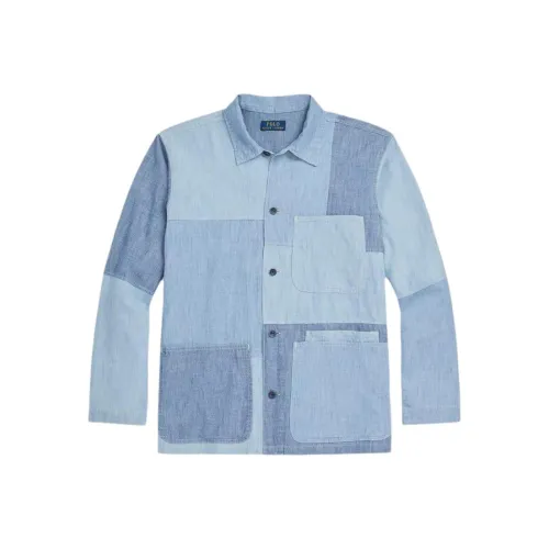 Polo Ralph Lauren FW23 Рубашка Мужская Многоцветная