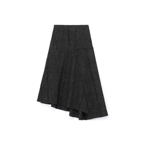 Yohji Yamamoto Черный Серый Цвет Унисекс Повседневные Брюки