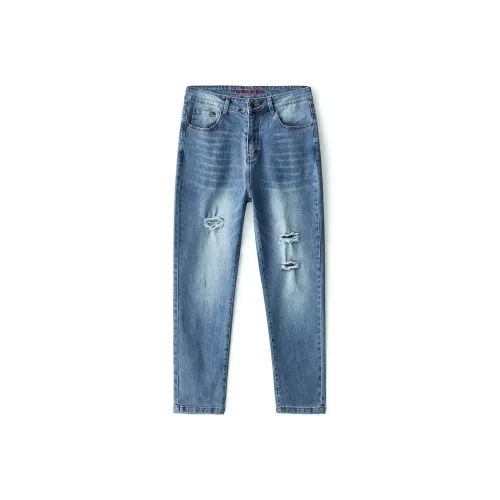 LUCKY BRAND Синие Унисекс Джинсы
