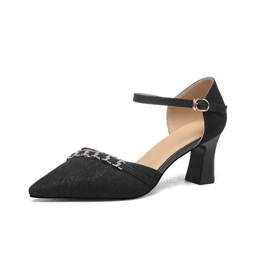 Golden Silk Rabbit Высокий каблук Женские