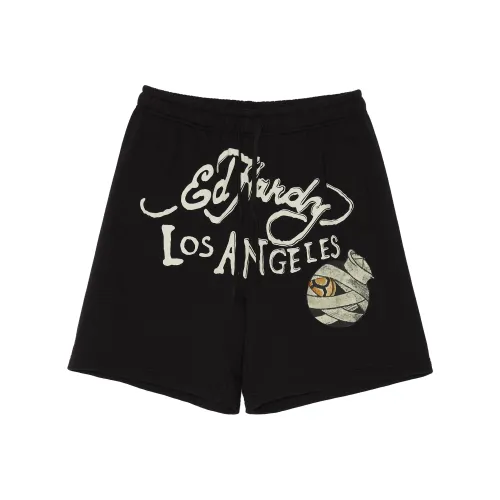 Ed Hardy Черные E1OBM362 Мужские Повседневные Шорты