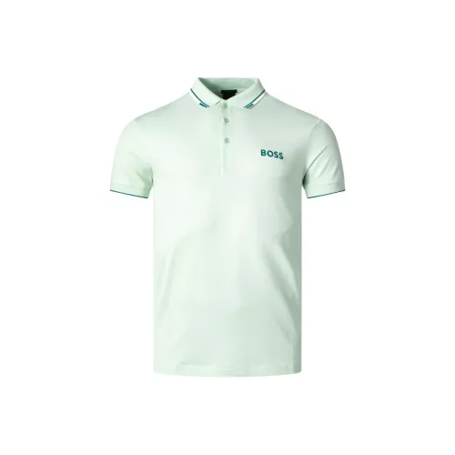 Hugo Boss Поло Мужское Зеленое