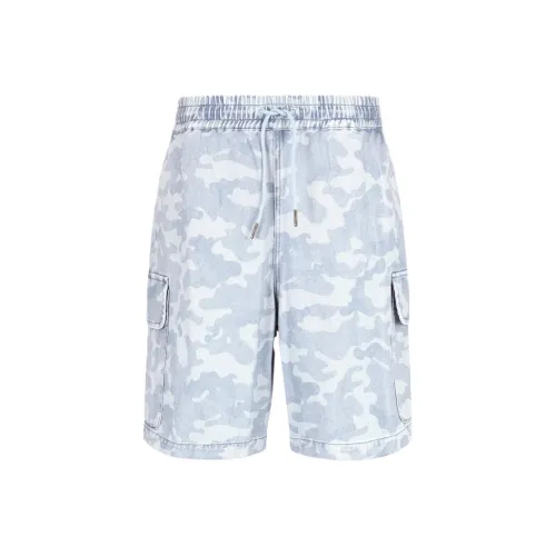 ARMANI EXCHANGEAE SS24 Джинсовые шорты Мужские Светло-синие