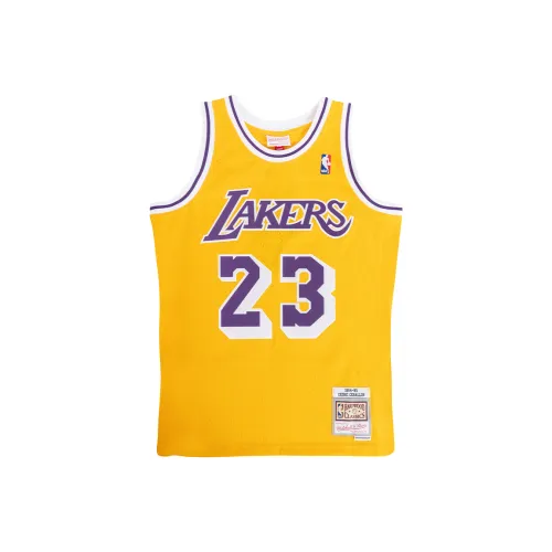 MITCHELL NESS Баскетбольная Джерси Унисекс Золотая