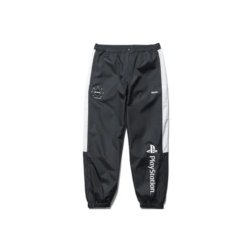 F.C Real Bristol PlayStation Co Фирменный черный Унисекс Повседневные брюки