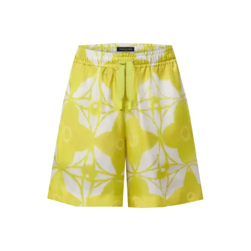 LOUIS VUITTON SS23 Повседневные шорты Мужские Желтые
