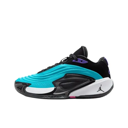 Джордан Luka 3 Slip Resistant Abrasion Resistant Low Top Детские Баскетбольные Кроссовки Blue Teenagers