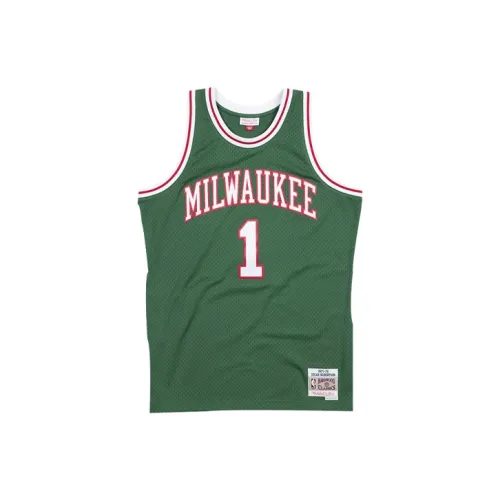 Mitchell Ness Зеленый Мужской баскетбольный топ