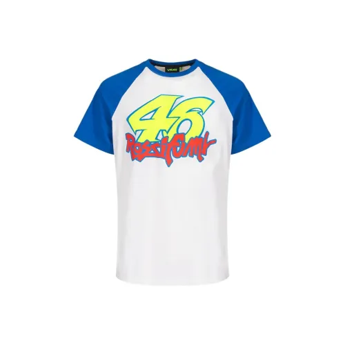 VR46 Белый Мужской T-Рубашки