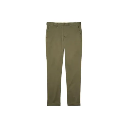 LACOSTE Повседневные брюки Мужские Хаки зеленый