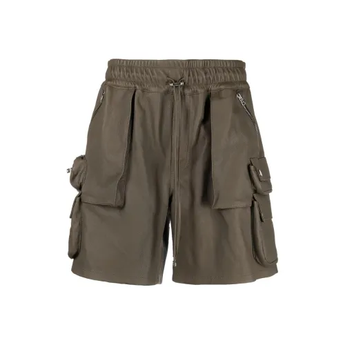 AMIRI Оливково-зеленые Мужские Повседневные Шорты