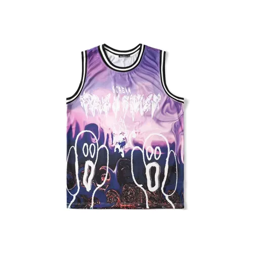 FireMonkey Фиолетовый Унисекс Баскетбольная Джерси