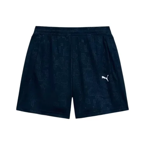 PUMA Active KNIT Shorts Повседневные шорты Мужские Морской синий