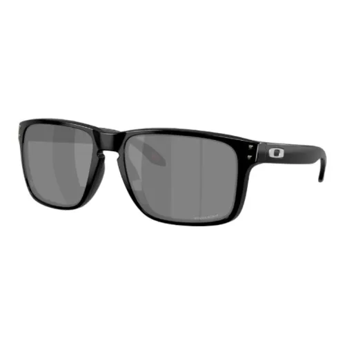 Oakley Plastic Rectangular Sunglasses Unisex Black Oakley Пластик Прямоугольные Солнцезащитные очки Унисекс Черный