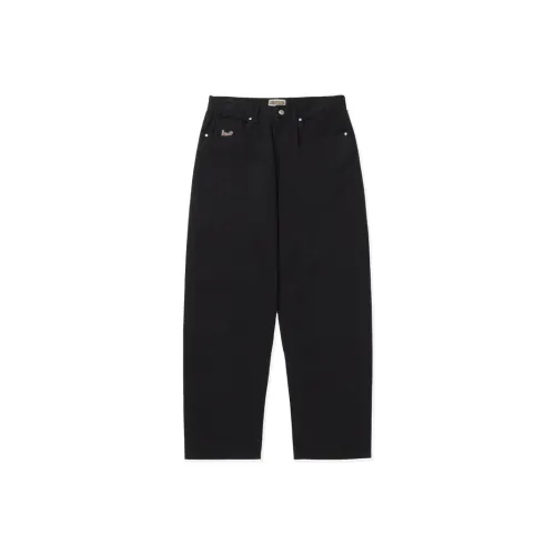 HUF SS24 FW24 Джинсы Унисекс Черный