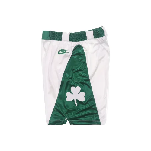 Nike Dri Fit Бело-зеленые Шорты для баскетбола для мужчин