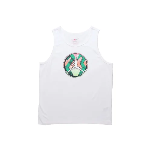 Jordan Баскетбольная Джерси Мужская Белая