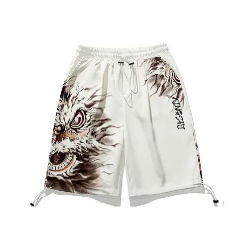 SANSYAS Белые Унисекс Повседневные шорты