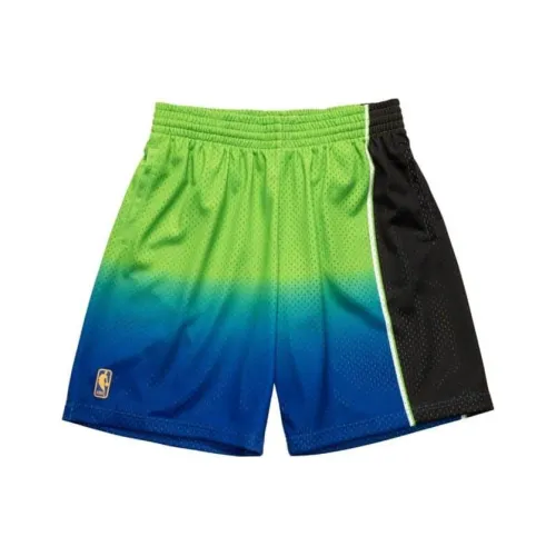 Mitchell Ness Бирюзовые Мужские Повседневные Шорты