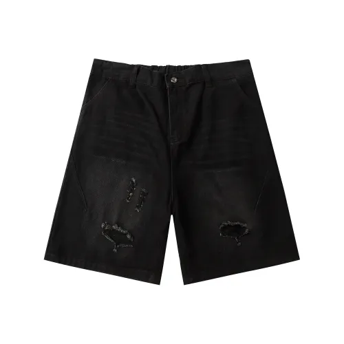 Michael Rock Джинсовые шорты Унисекс