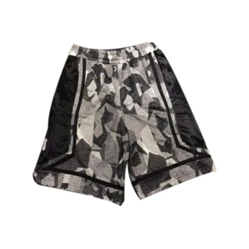 Nike Gray Camouflage Men's Sports Shorts Найк Серый Камуфляж Мужские Спортивные Шорты